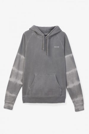 NNormal Organic cotton hoodie N2CUHO1-001 Hoodies Grey | 429731-PXC