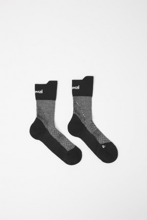 NNormal Running socks N1ARS01-001 Socks Black | 549806-VLQ