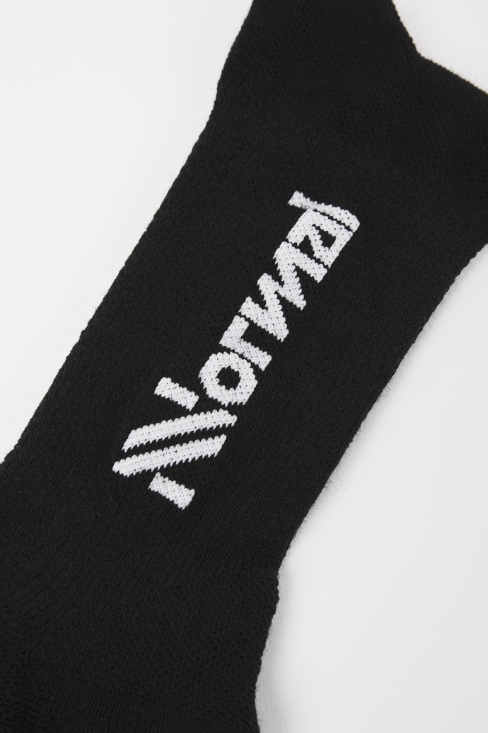 NNormal Merino socks N2AMS01-001 Socks Black | 295140-KYJ