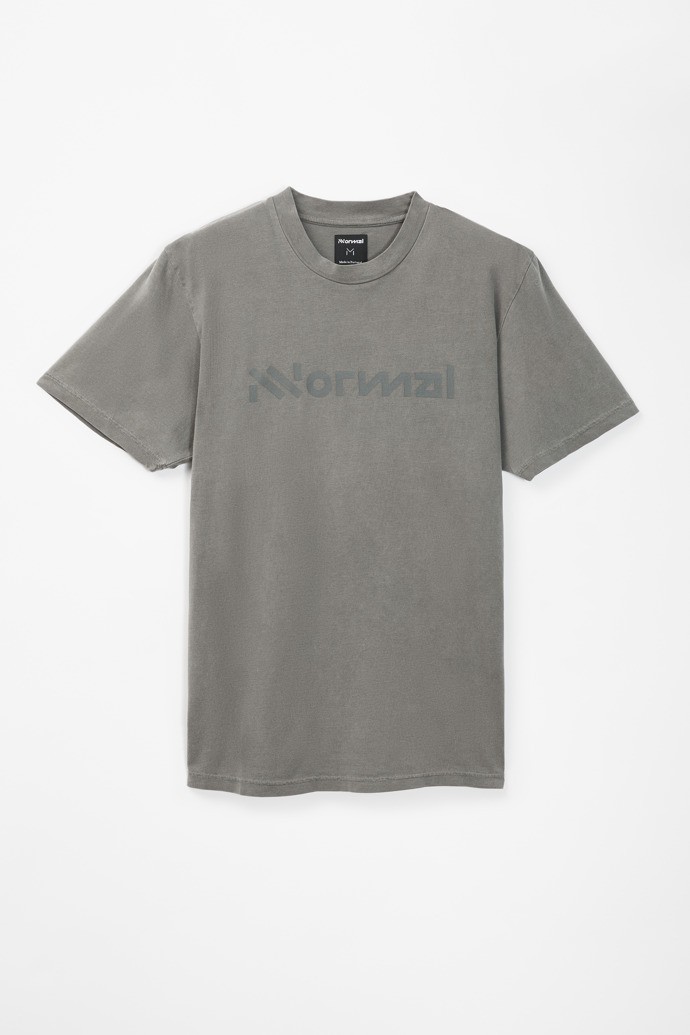 NNormal Organic cotton t-shirt N2CUTS1-001 T-shirts Grey | 745381-JGP