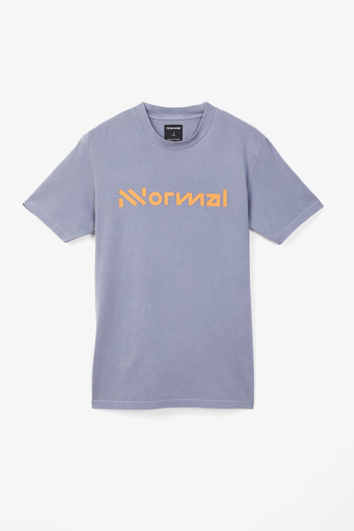 NNormal Organic cotton t-shirt N2CUTS1-002 T-shirts Blue | 635219-YGD