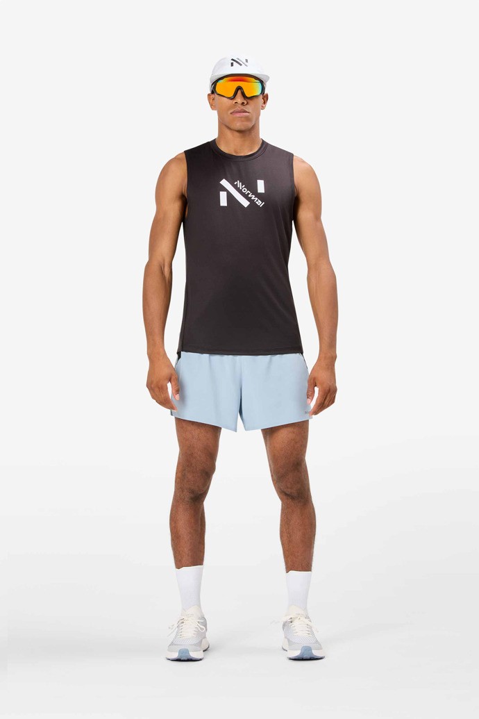 NNormal Race tank N1CMRT1-001 Tank tops Black | 395482-TZG