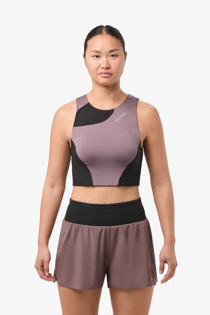 NNormal Trail cropped top albergini N2CWTB1-002 Purple | 013894-GIX