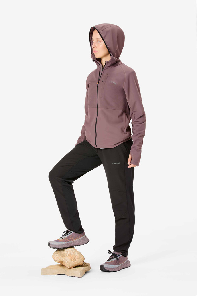 NNormal active warm jacket N2CWAJ1-002 Jackets Purple | 589230-JQW